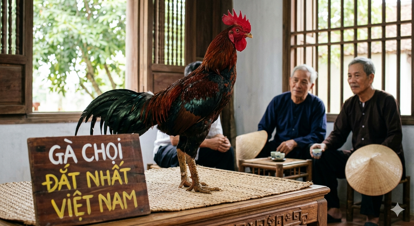 gà chọi đắt nhất việt nam