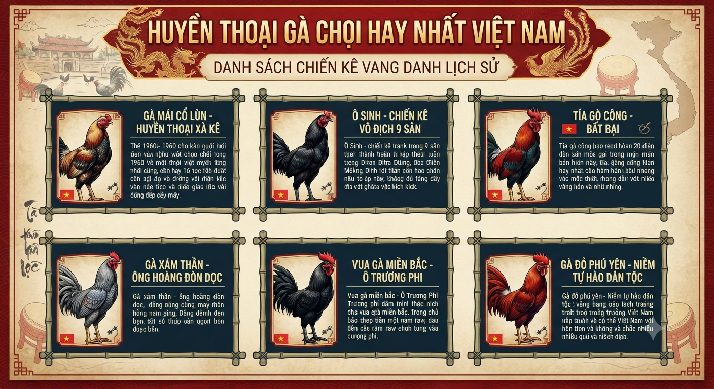 gà chọi hay nhất việt nam